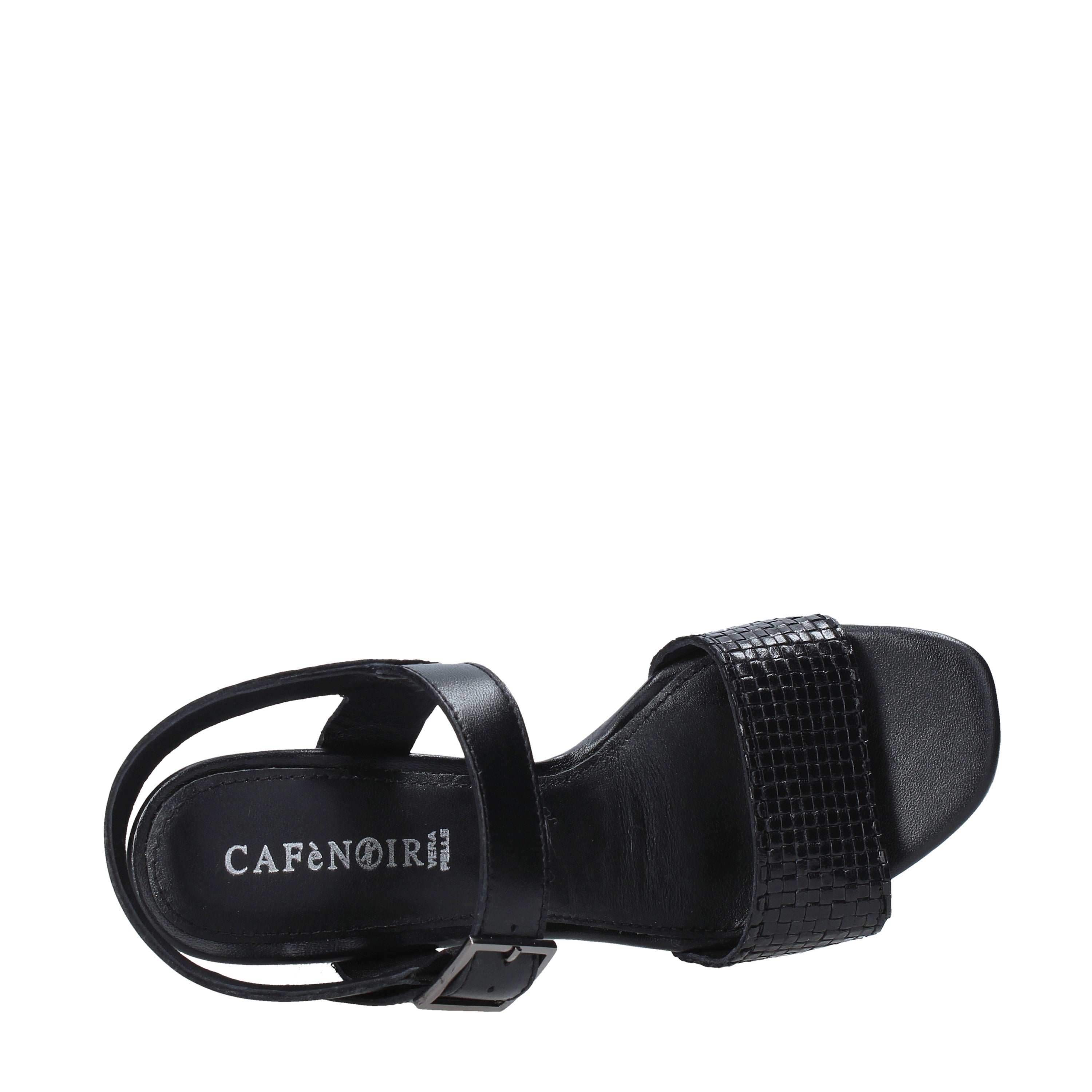 Sandali tacco Nero Cafenoir