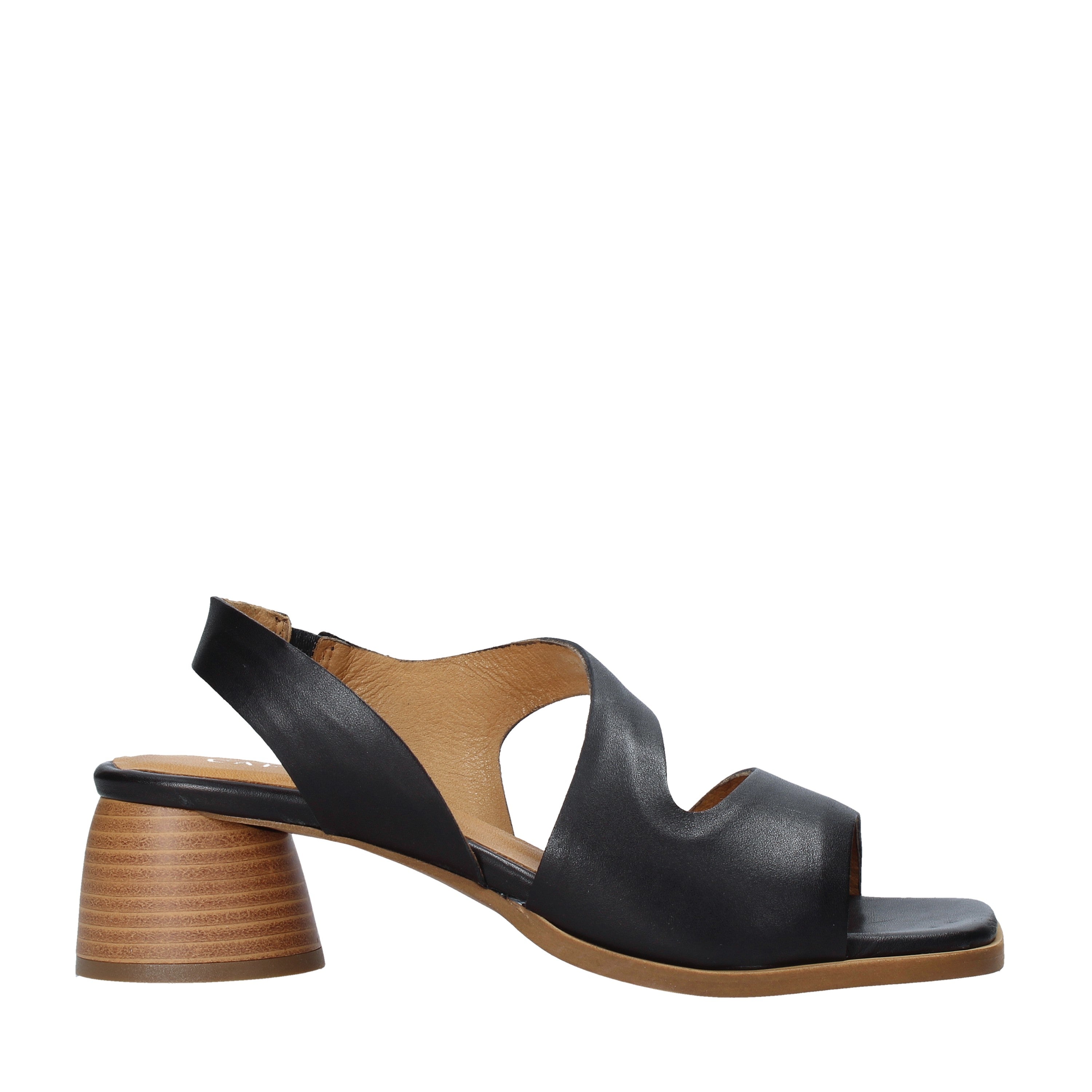 Sandali tacco Nero Cafenoir