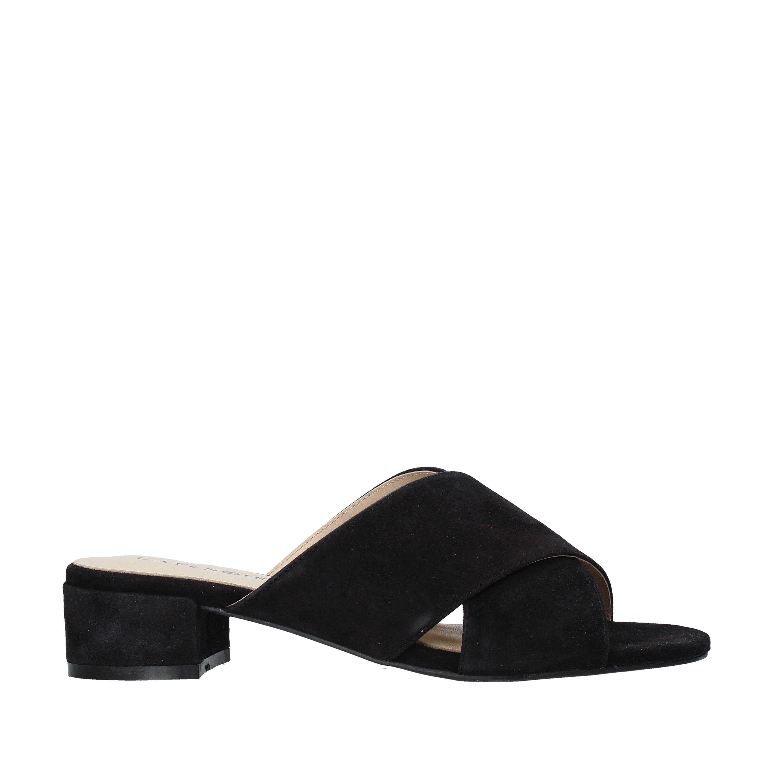 Sandali tacco Nero Cafenoir