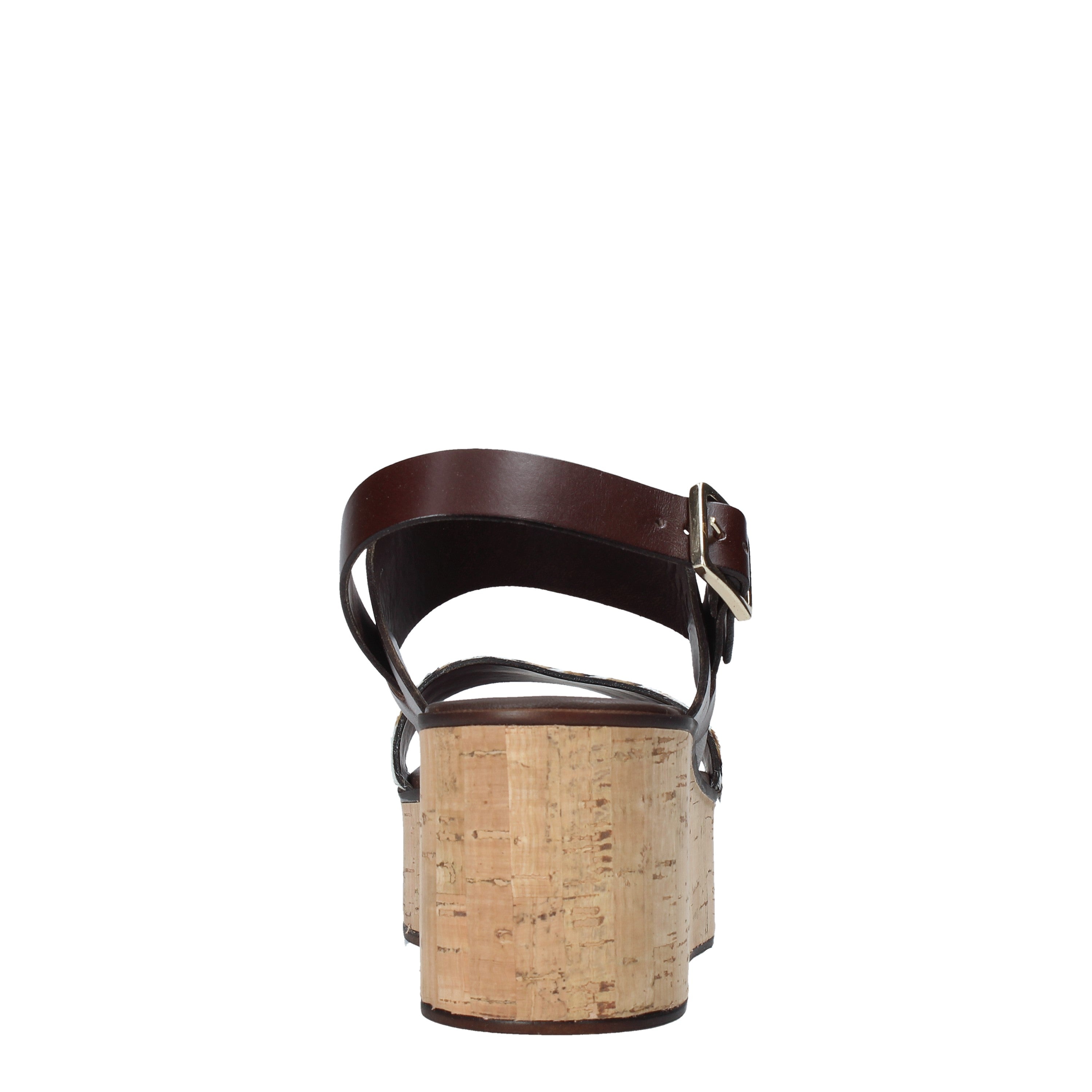 Sandali zeppa Marrone Cafenoir