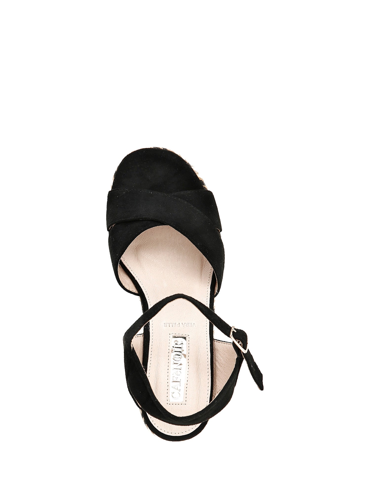 Sandali tacco Nero Cafenoir