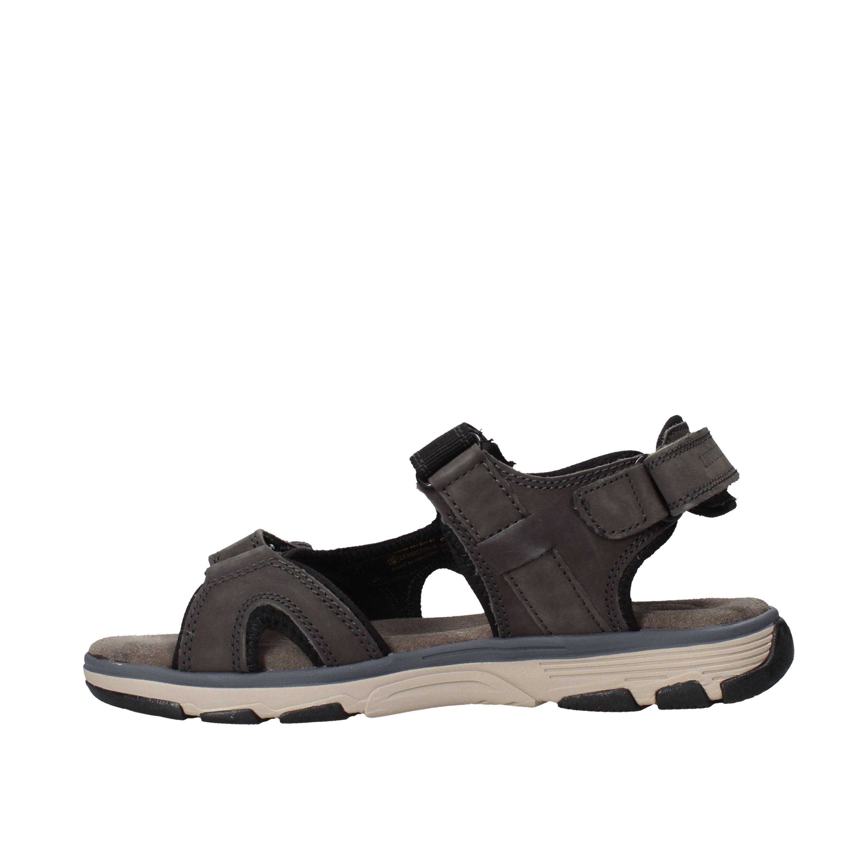 Sandali con strappi Grigio Lumberjack