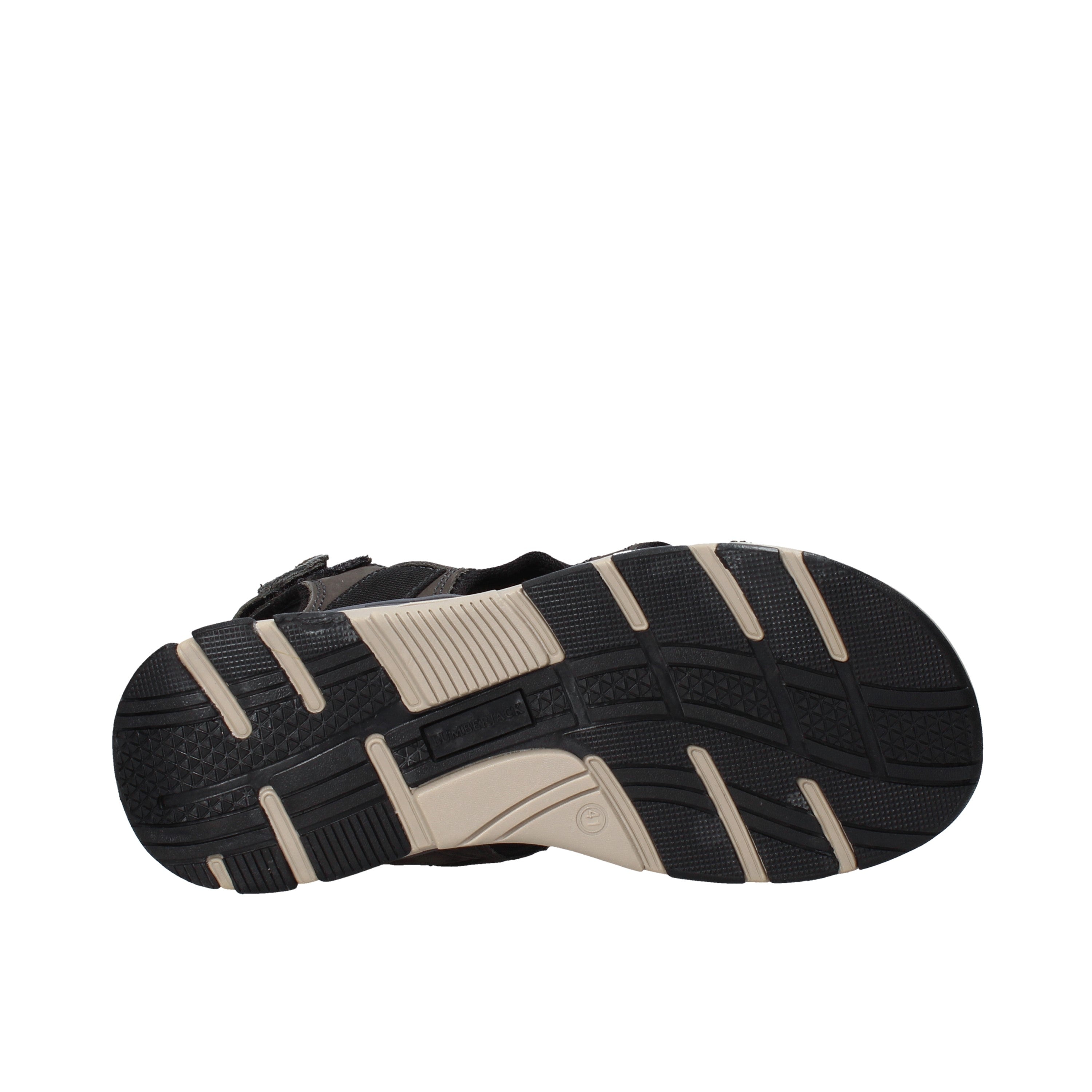 Sandali con strappi Grigio Lumberjack