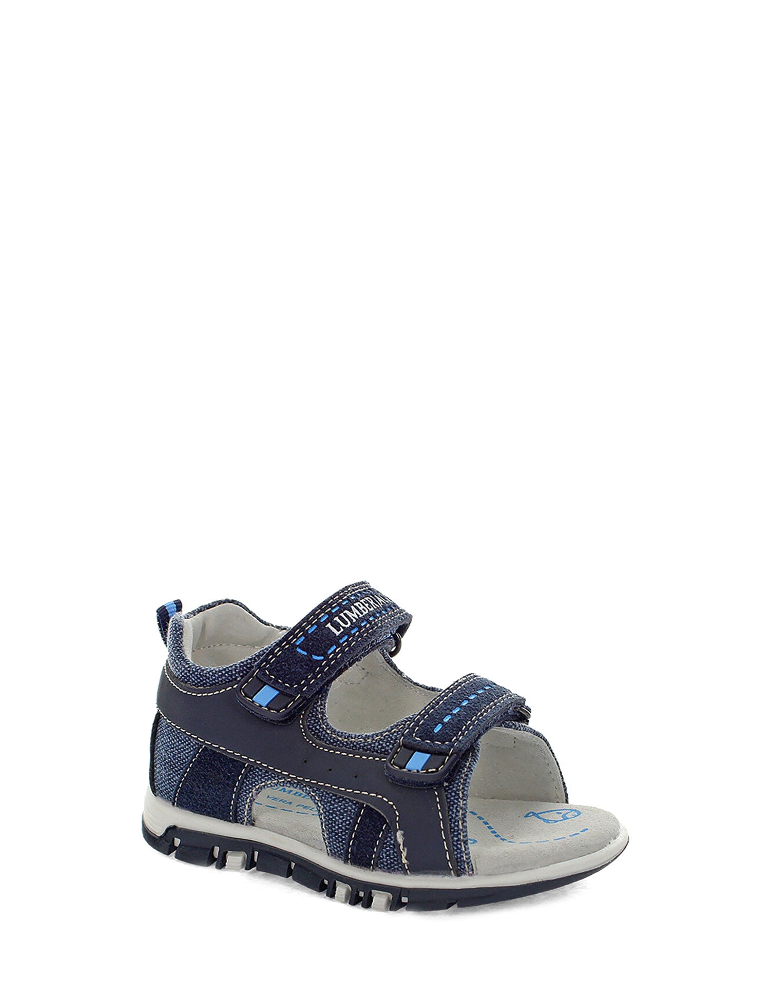 Sandali con strappi Blu Lumberjack