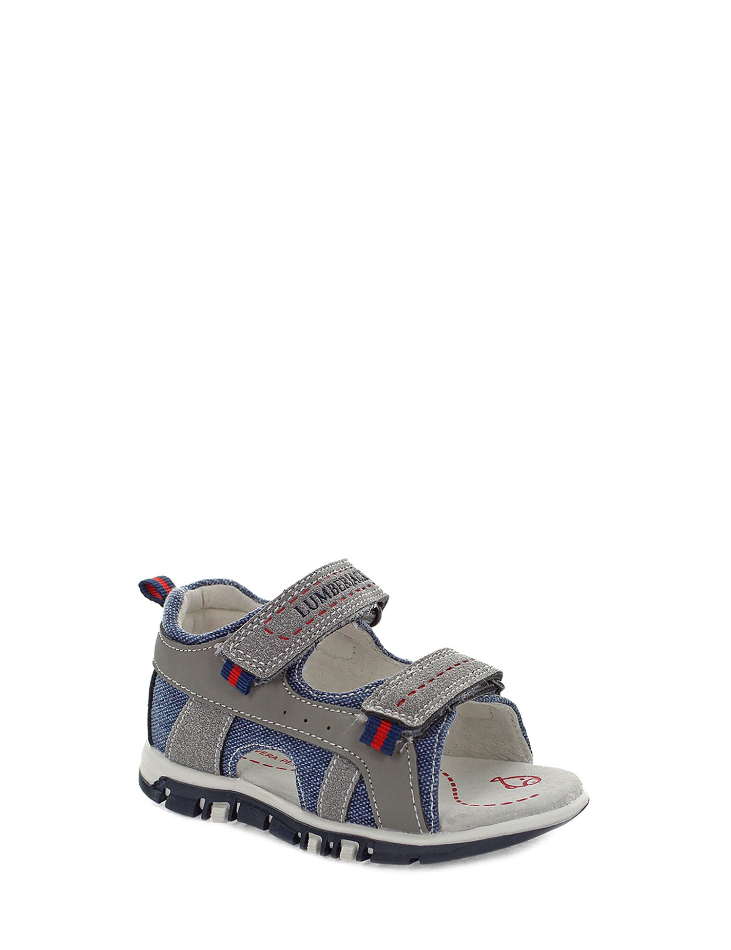 Sandali con strappi Grigio Lumberjack