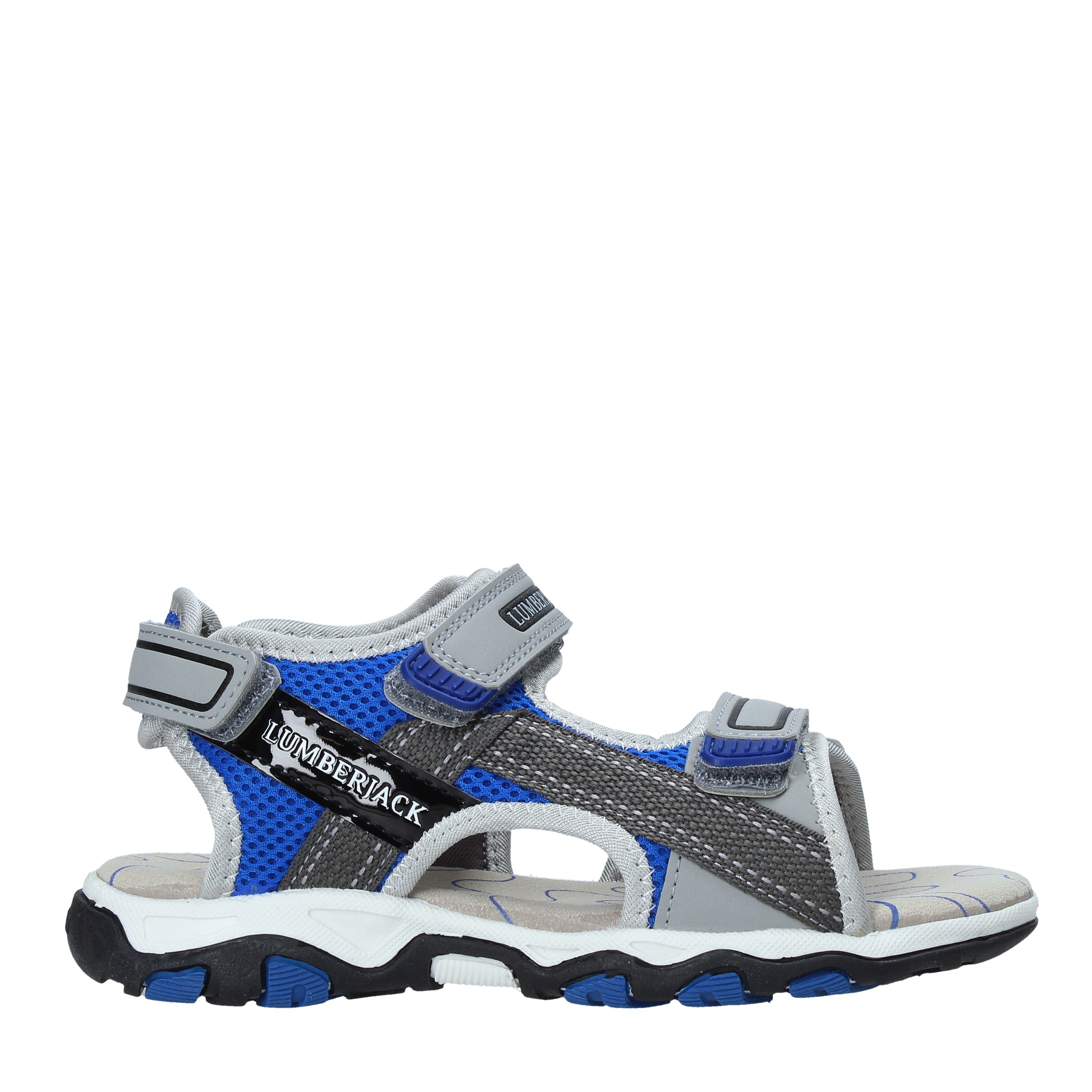 Sandali con strappi Grigio Lumberjack