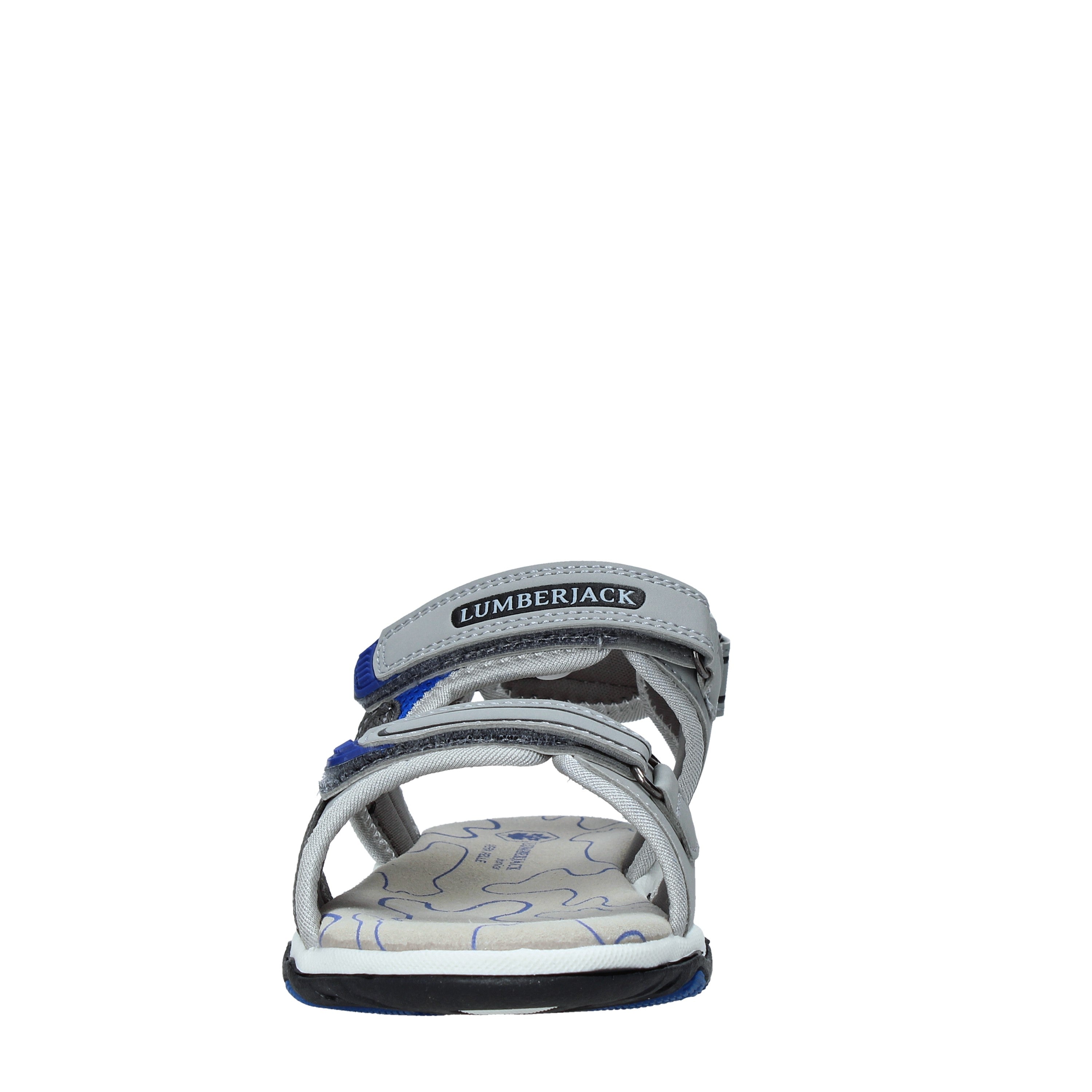 Sandali con strappi Grigio Lumberjack