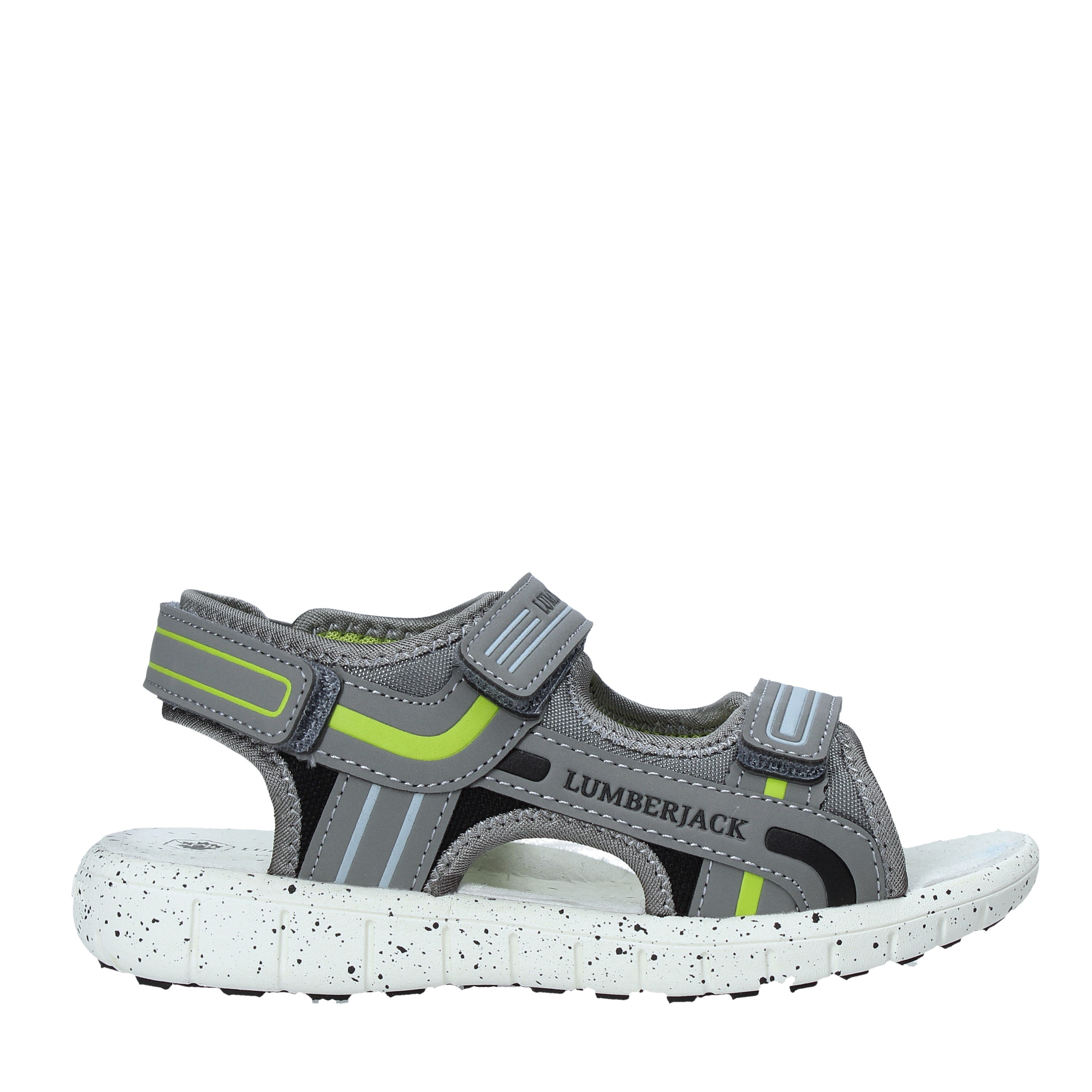 Sandali con strappi Grigio Lumberjack