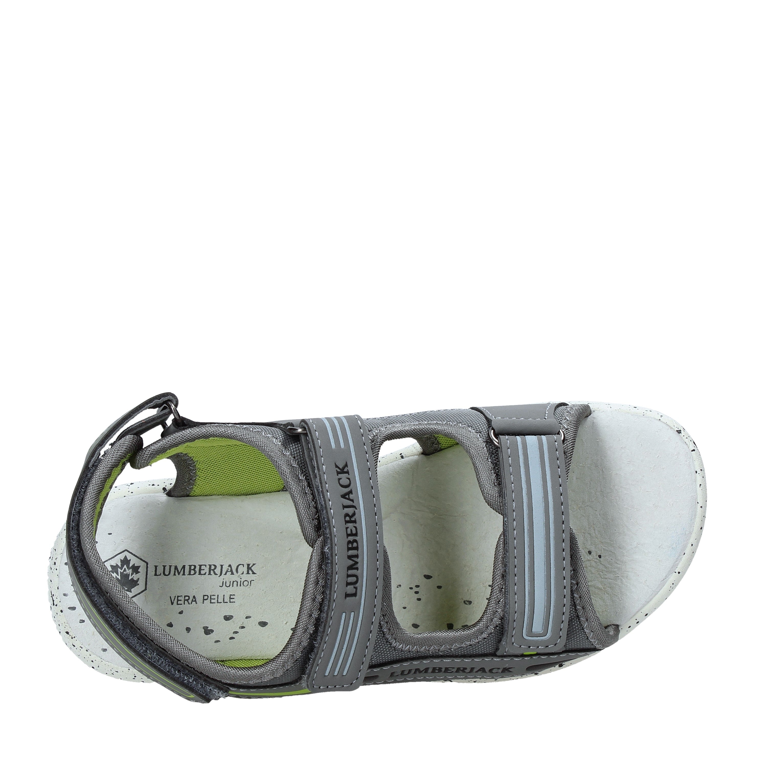 Sandali con strappi Grigio Lumberjack