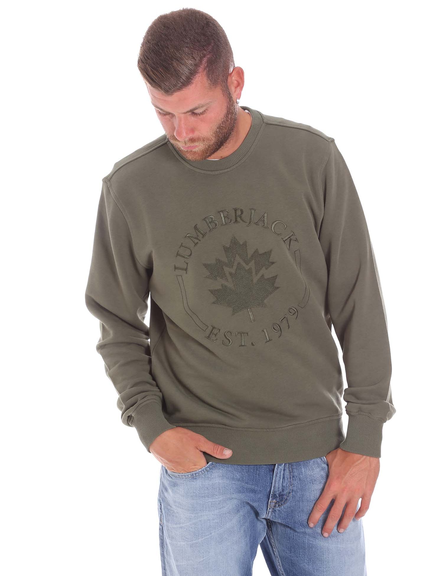 Felpe Verde Lumberjack