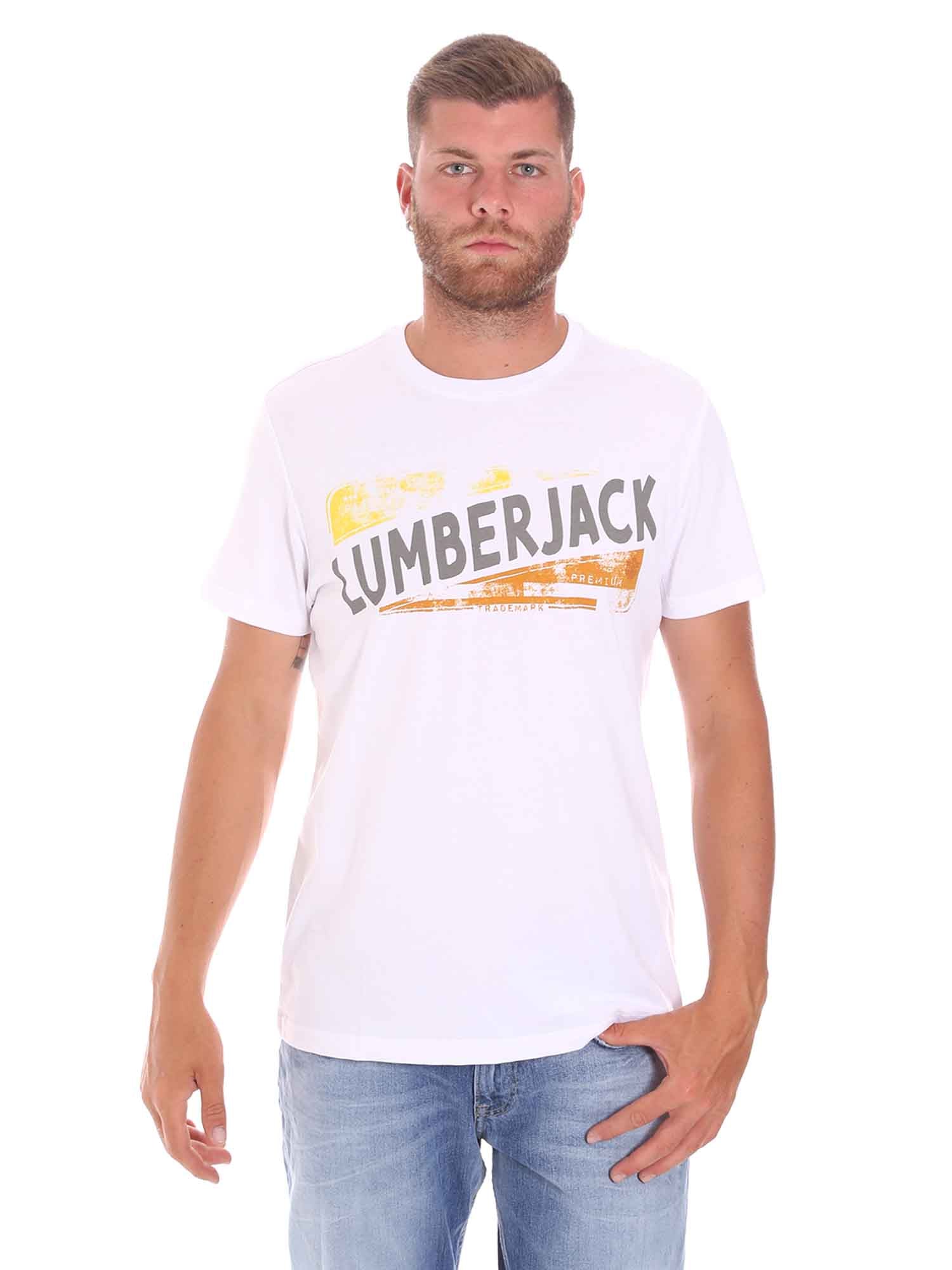 T-shirt Bianco Lumberjack