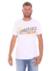 T-shirt Bianco Lumberjack
