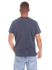 T-shirt Blu Lumberjack