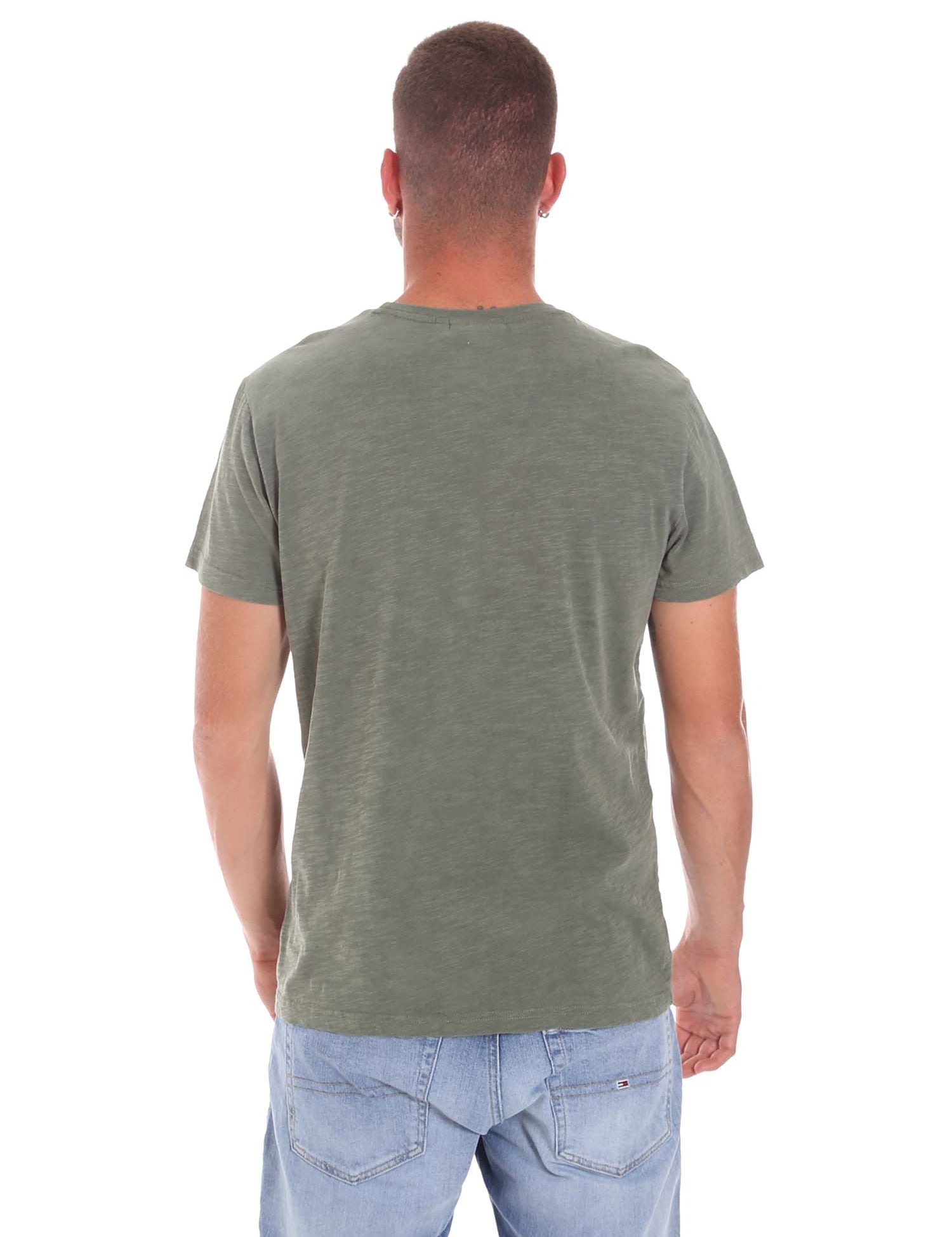 T-shirt Verde Lumberjack