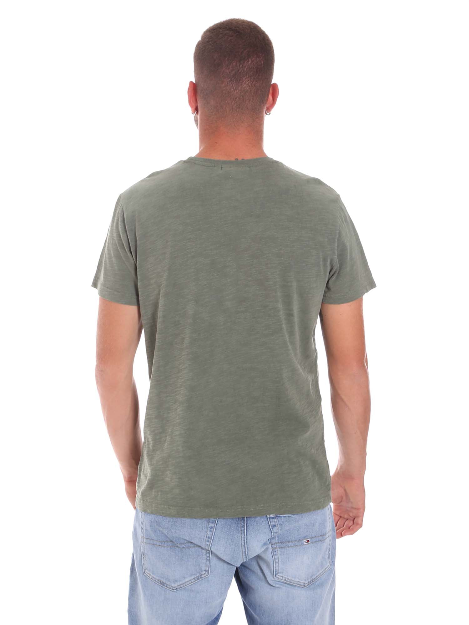 T-shirt Verde Lumberjack