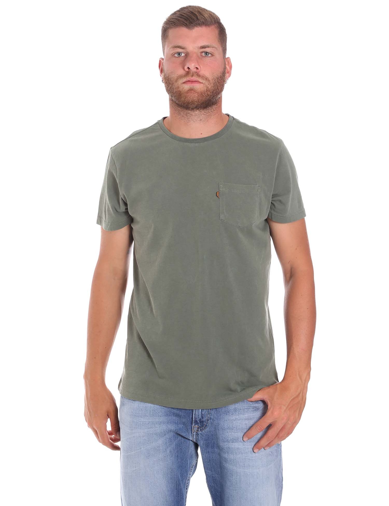 T-shirt Verde Lumberjack