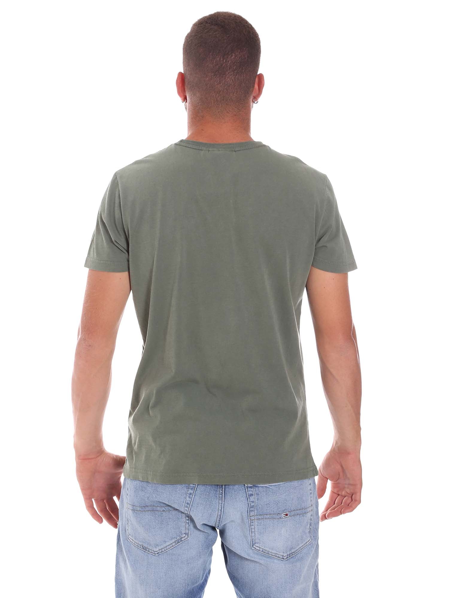 T-shirt Verde Lumberjack