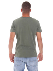 T-shirt Verde Lumberjack