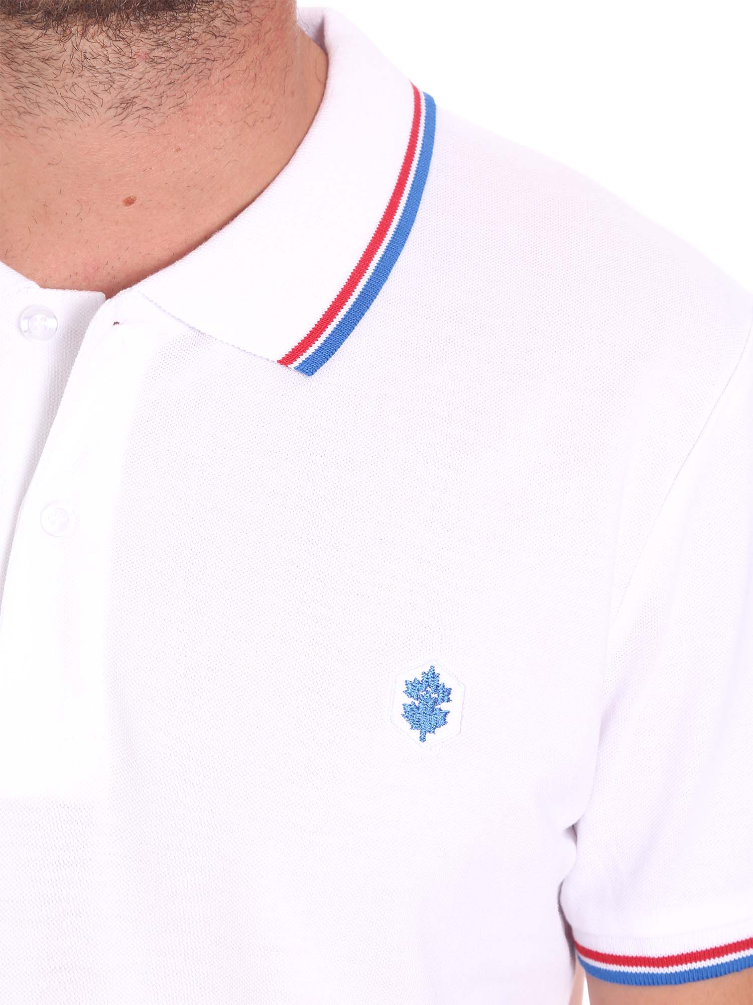 Polo Bianco Lumberjack