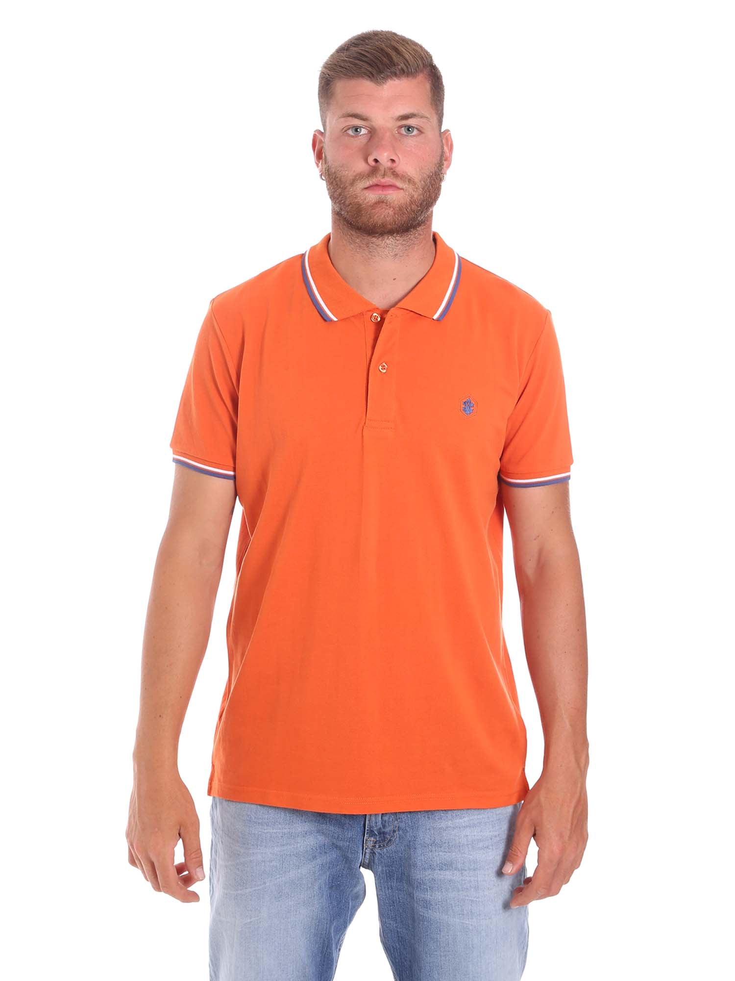 Polo Arancio Lumberjack