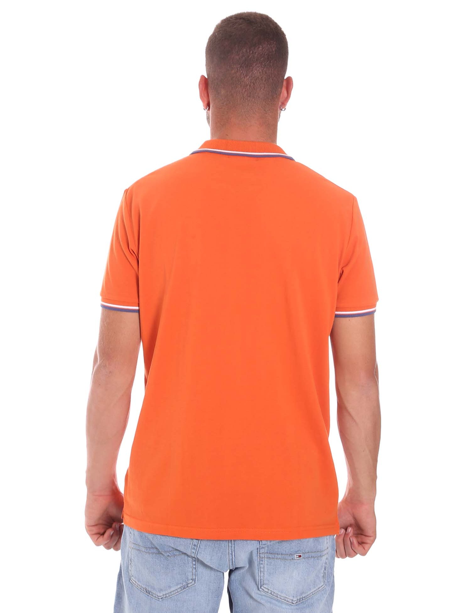 Polo Arancio Lumberjack