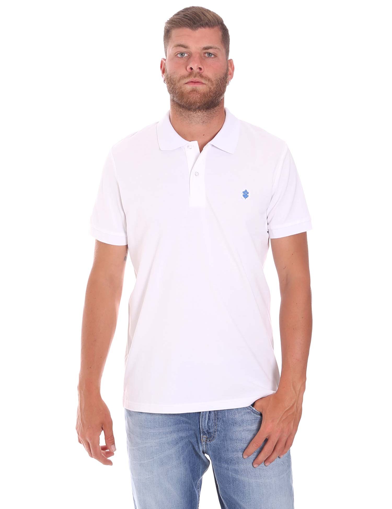 Polo Bianco Lumberjack