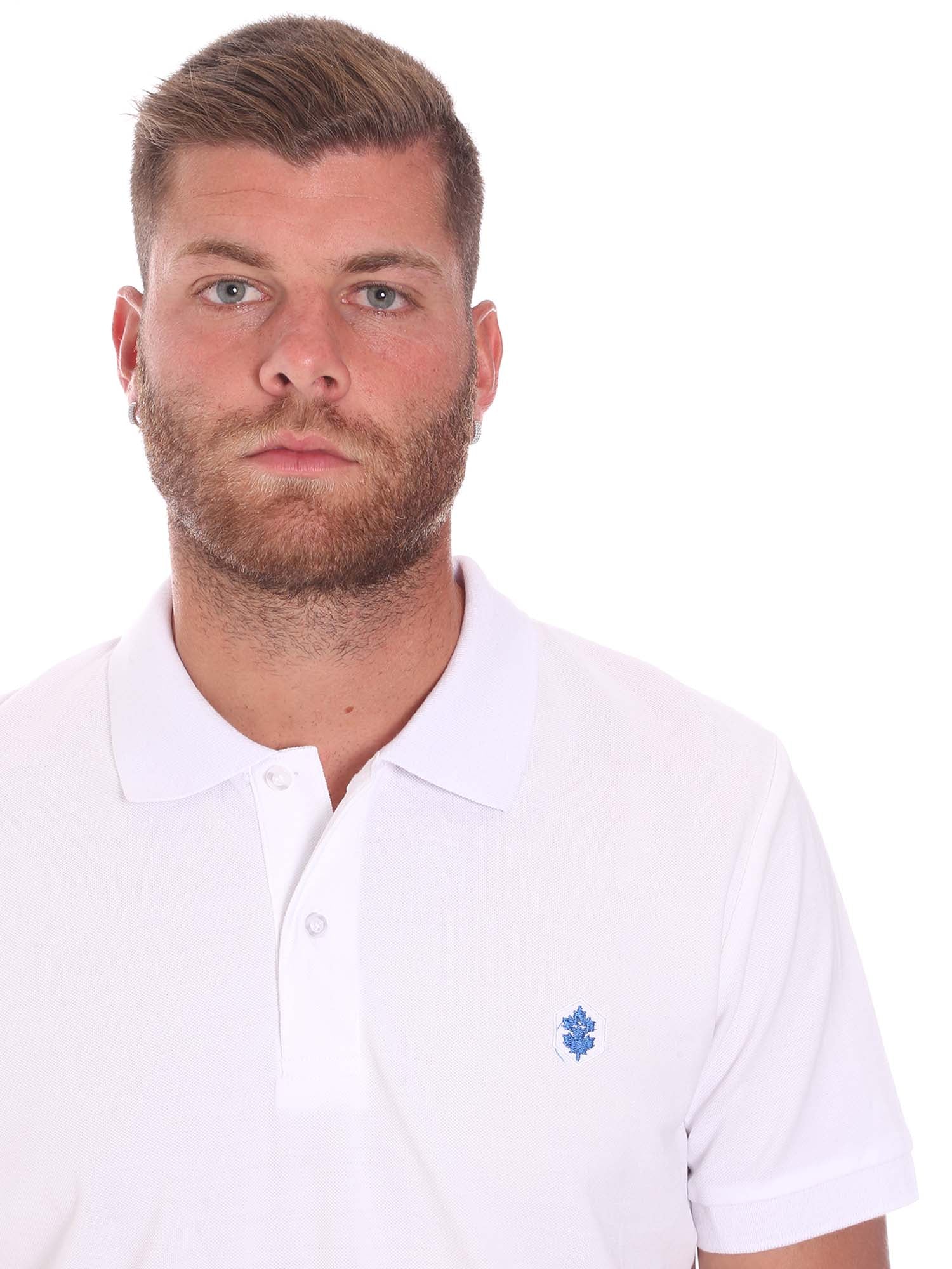 Polo Bianco Lumberjack