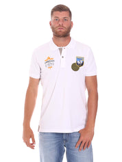 Polo Bianco Lumberjack