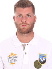 Polo Bianco Lumberjack