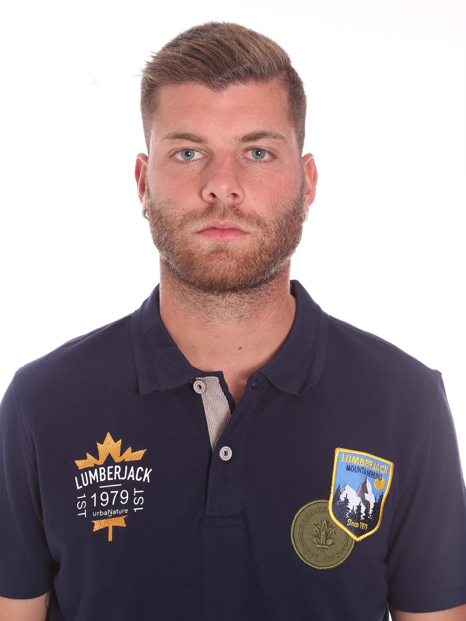Polo Blu Lumberjack