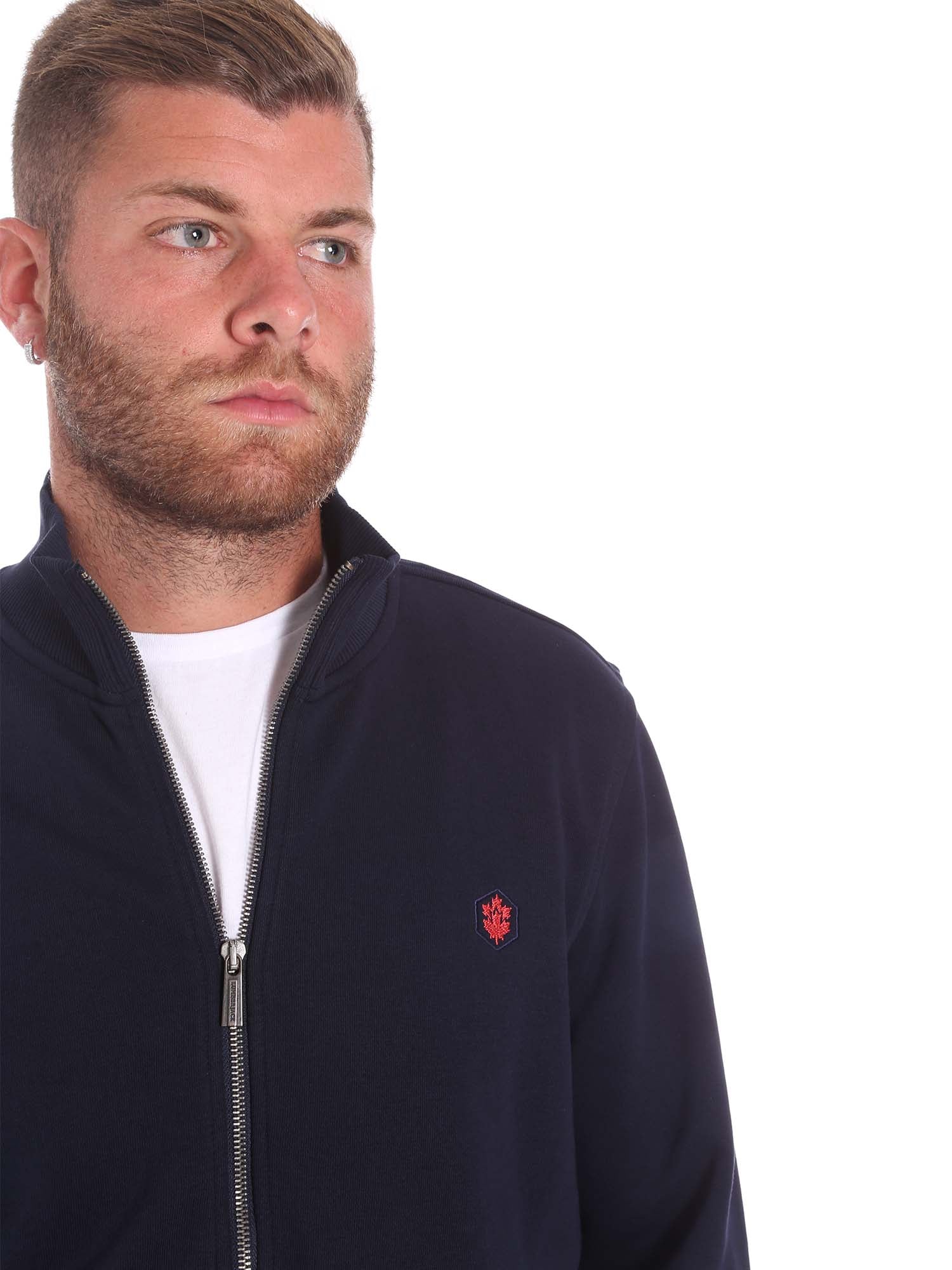 Felpe Blu Lumberjack