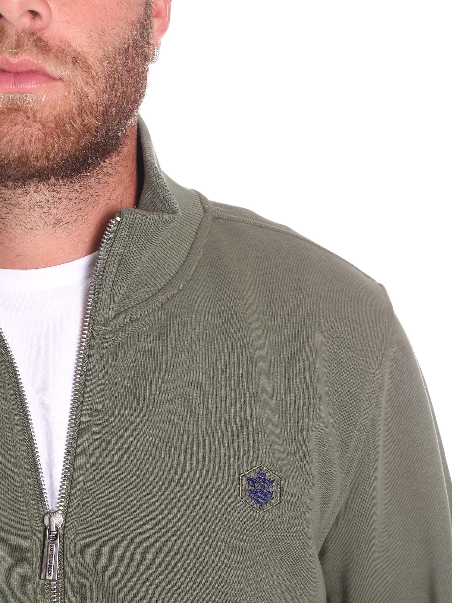 Felpe Verde Lumberjack