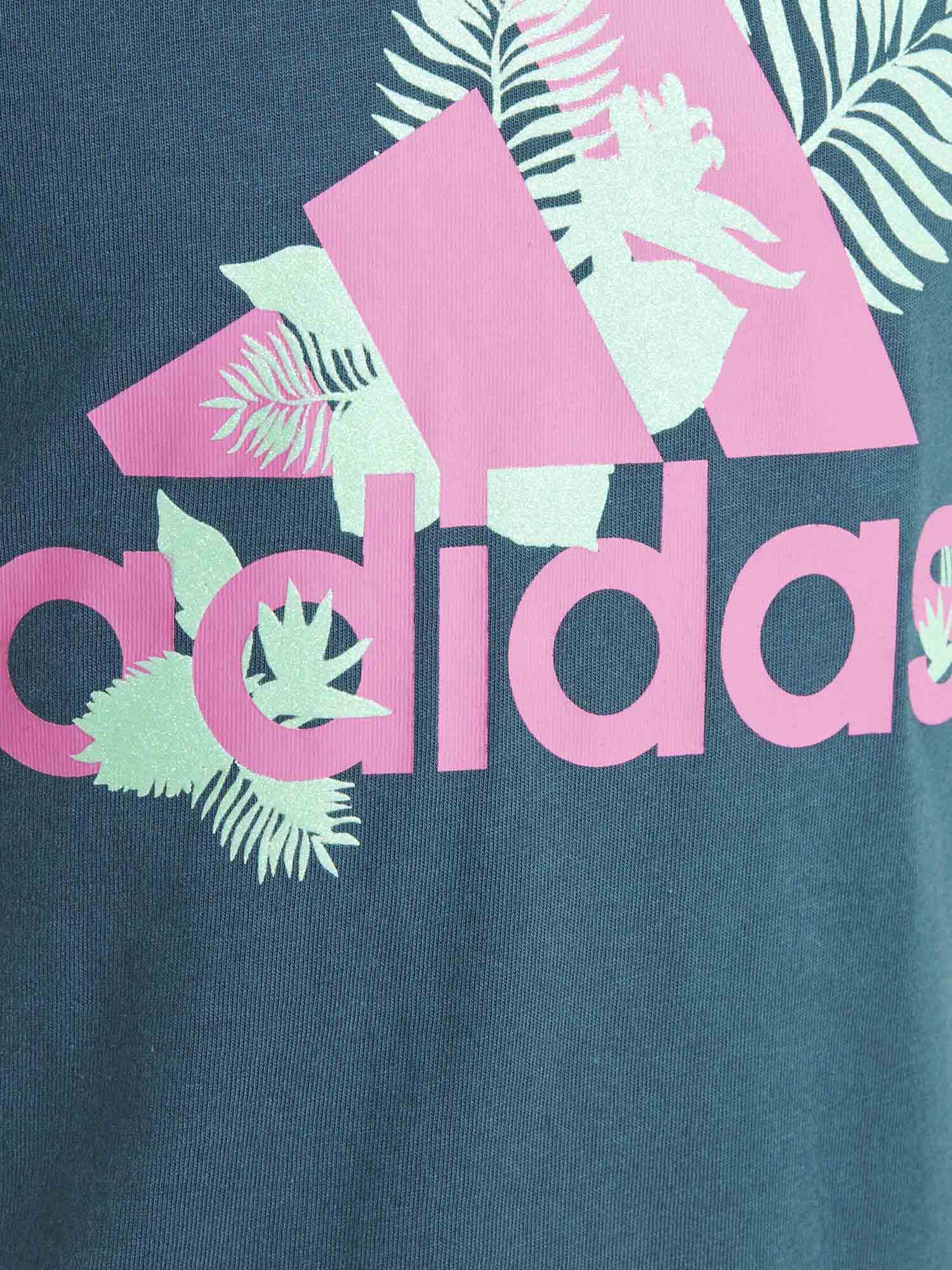 T-shirt Blu Adidas Performance