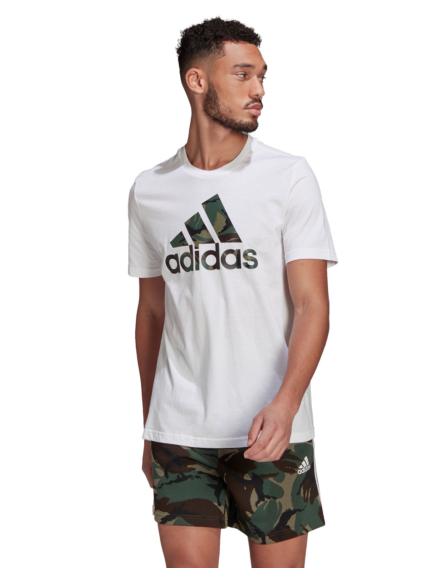T-shirt Bianco Adidas Performance