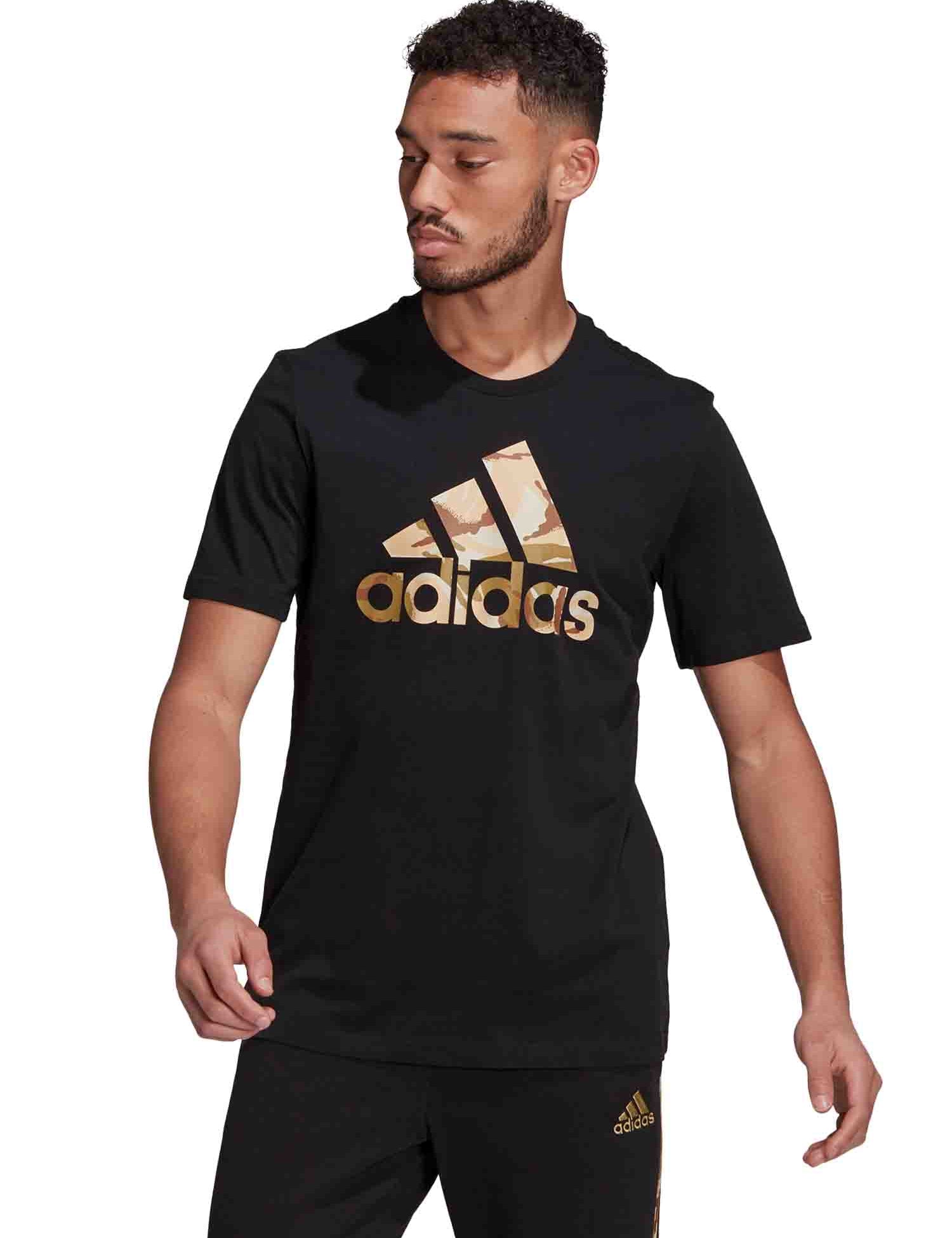 T-shirt Nero Adidas Performance