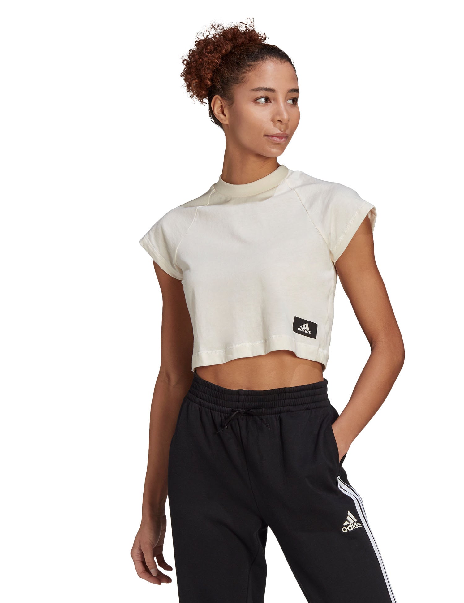 T-shirt Bianco Adidas Performance