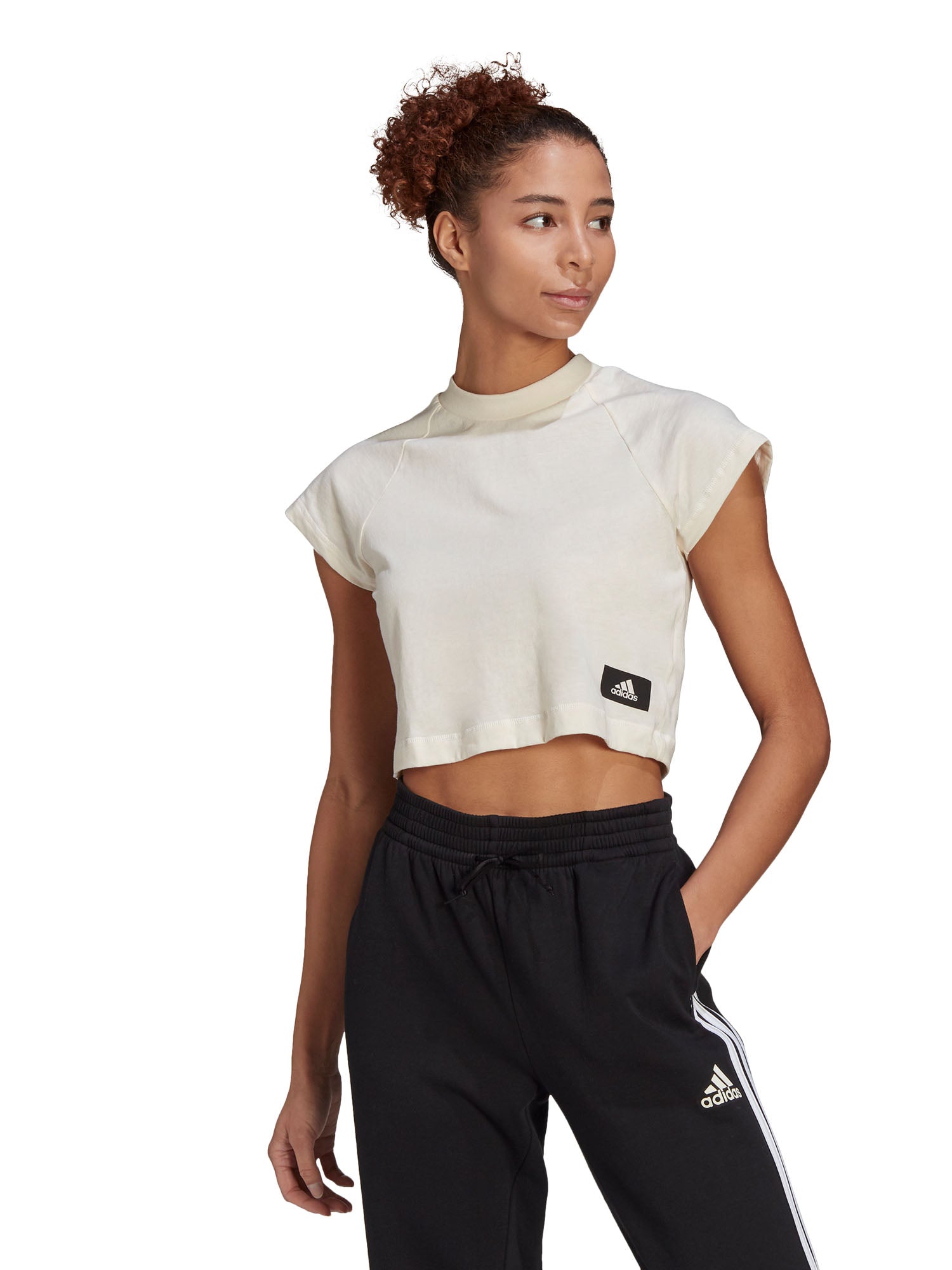 T-shirt Bianco Adidas Performance