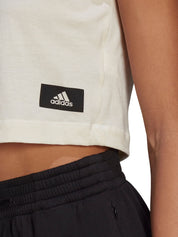 T-shirt Bianco Adidas Performance
