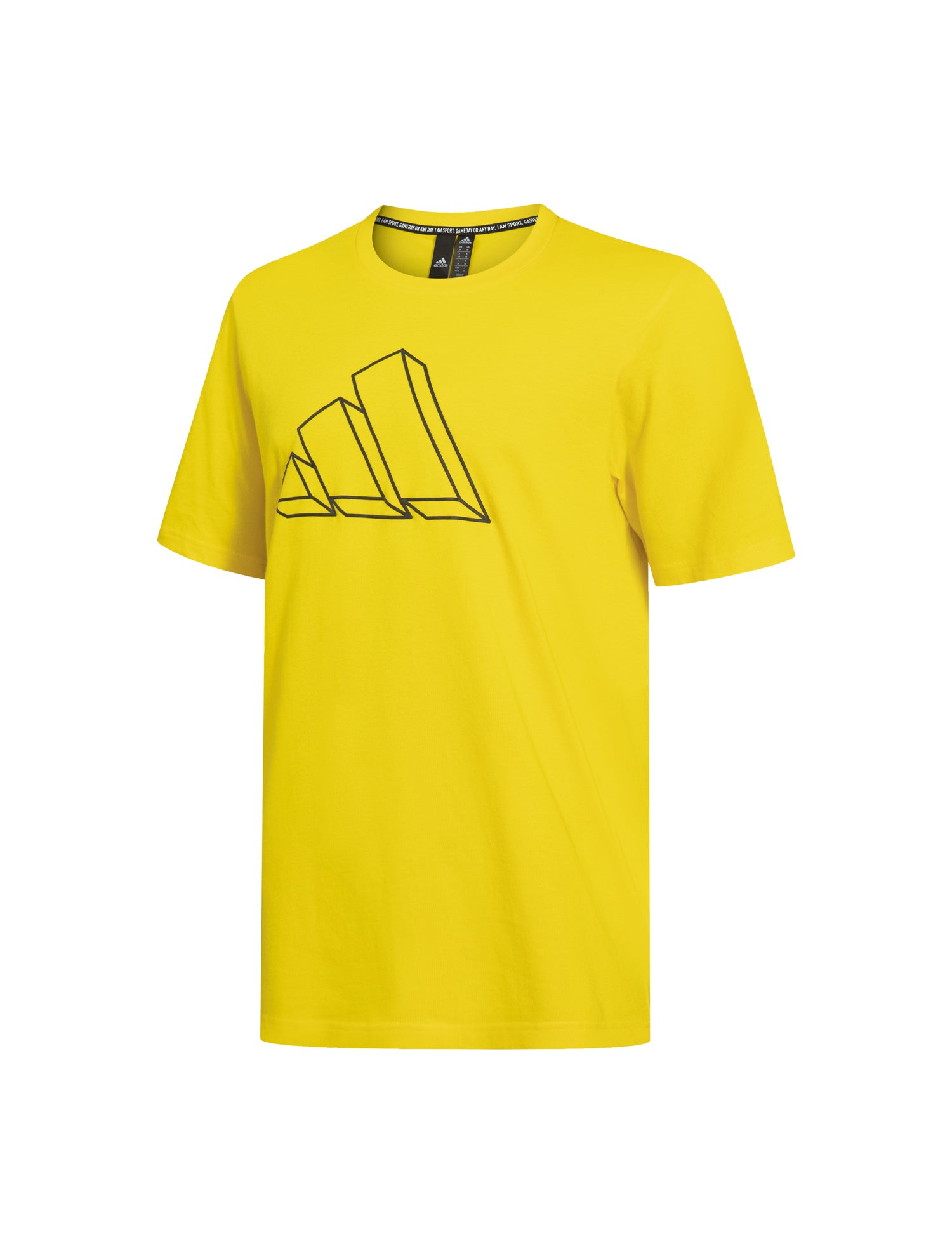 T-shirt Giallo Adidas Performance