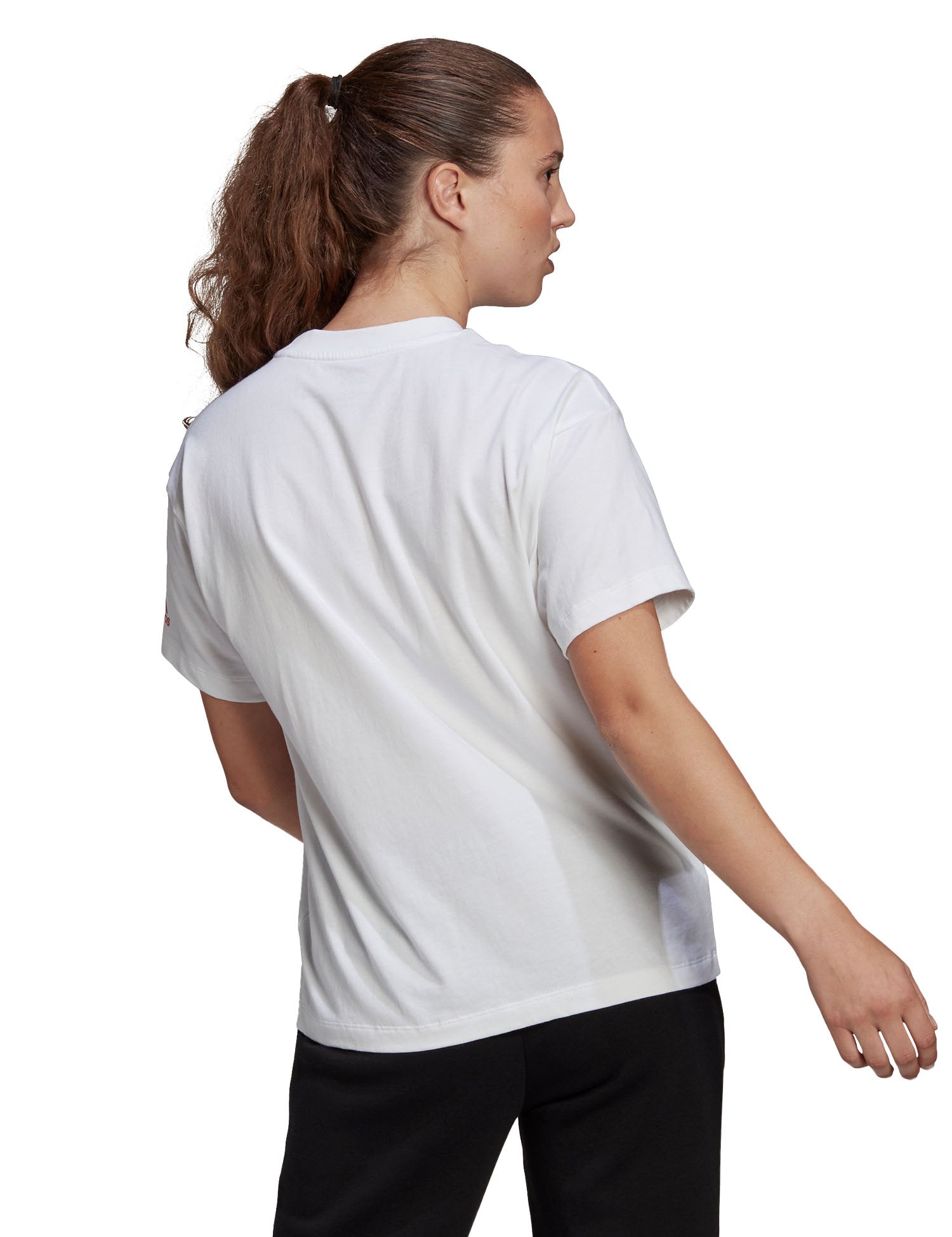 T-shirt Bianco Adidas Performance