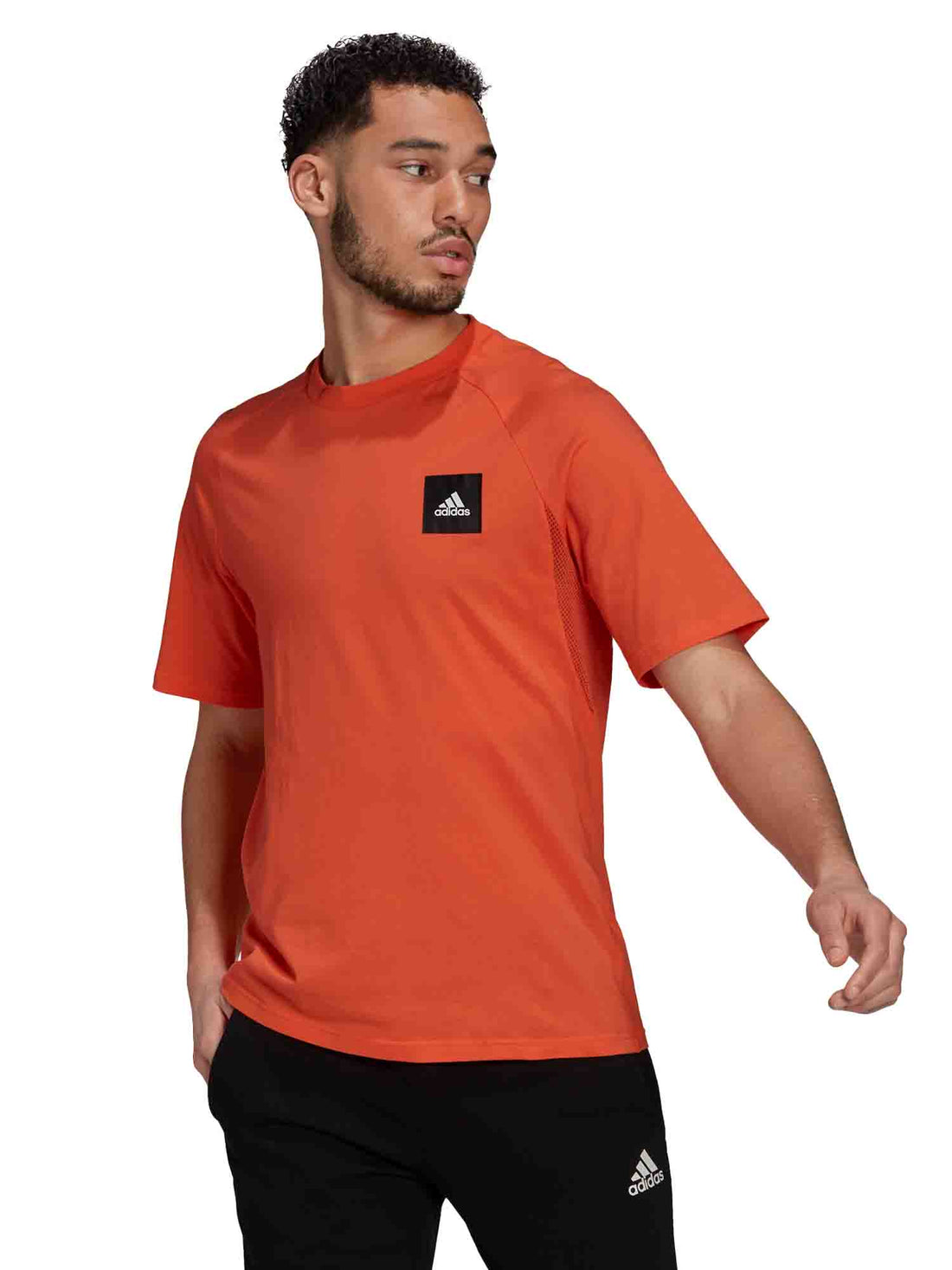 T-shirt Arancio Adidas Performance