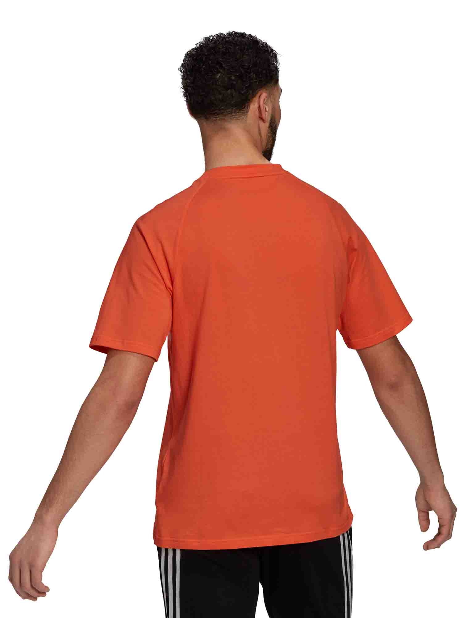 T-shirt Arancio Adidas Performance