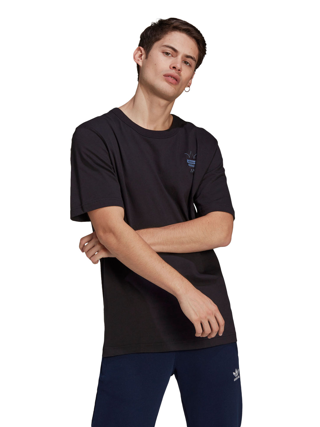 T-shirt Nero Adidas Originals