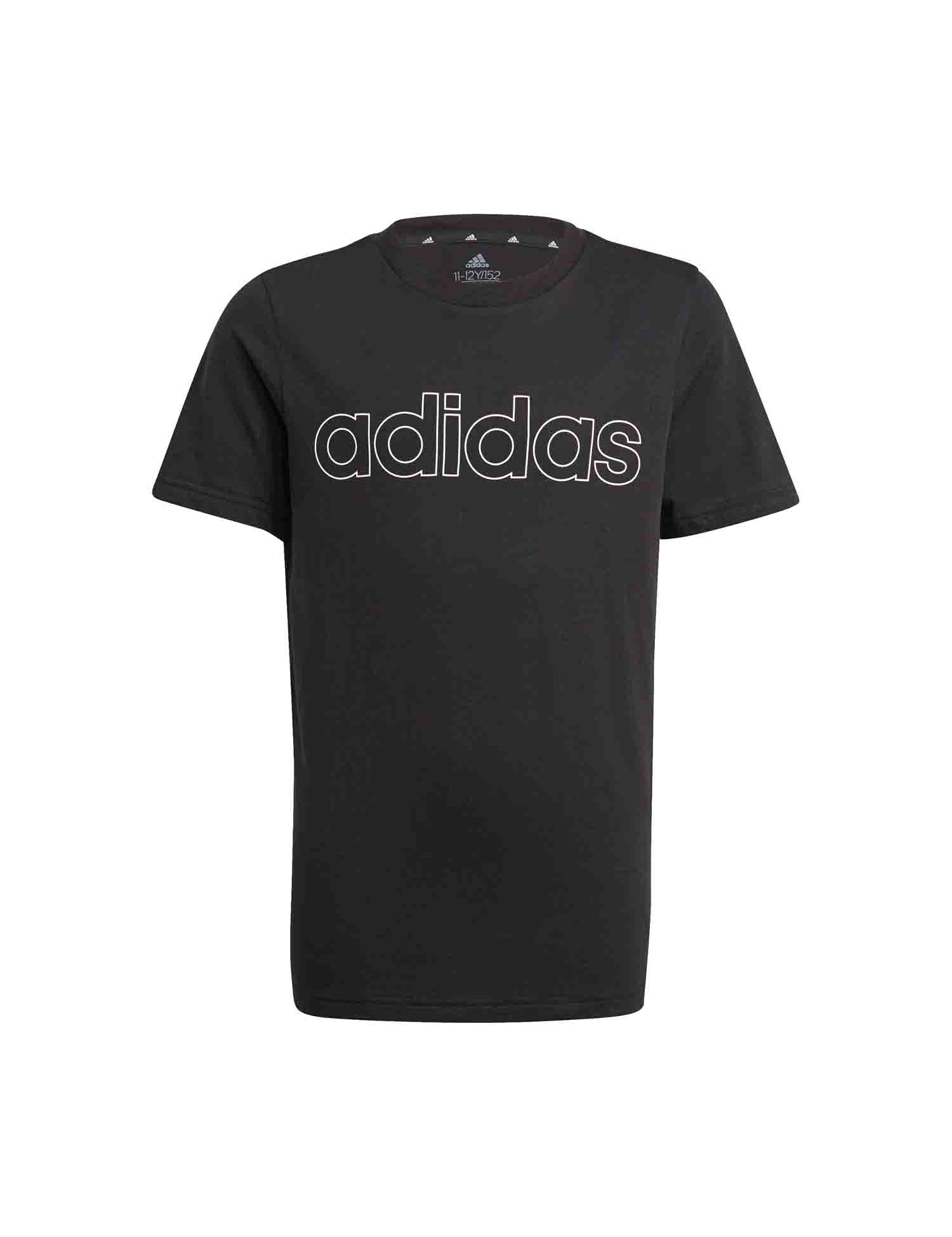 T-shirt Nero Adidas Performance