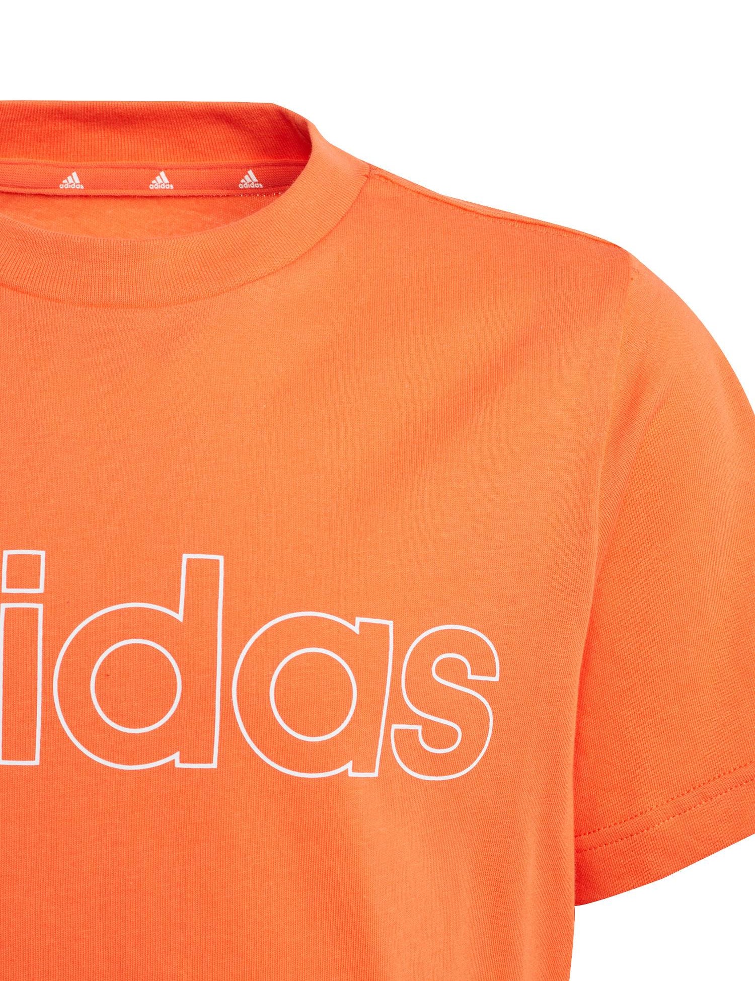 T-shirt Arancio Adidas Performance