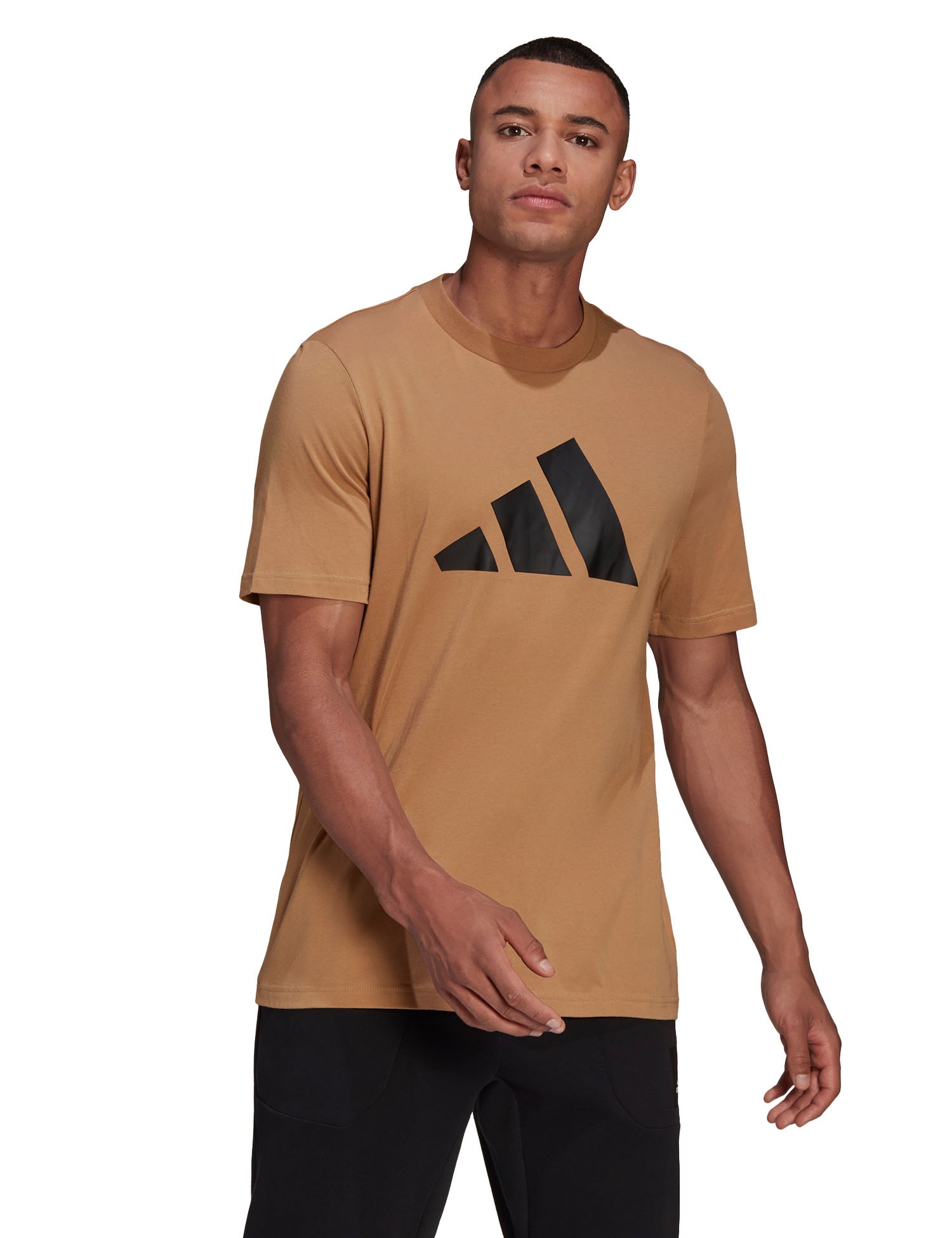T-shirt Marrone Adidas Performance