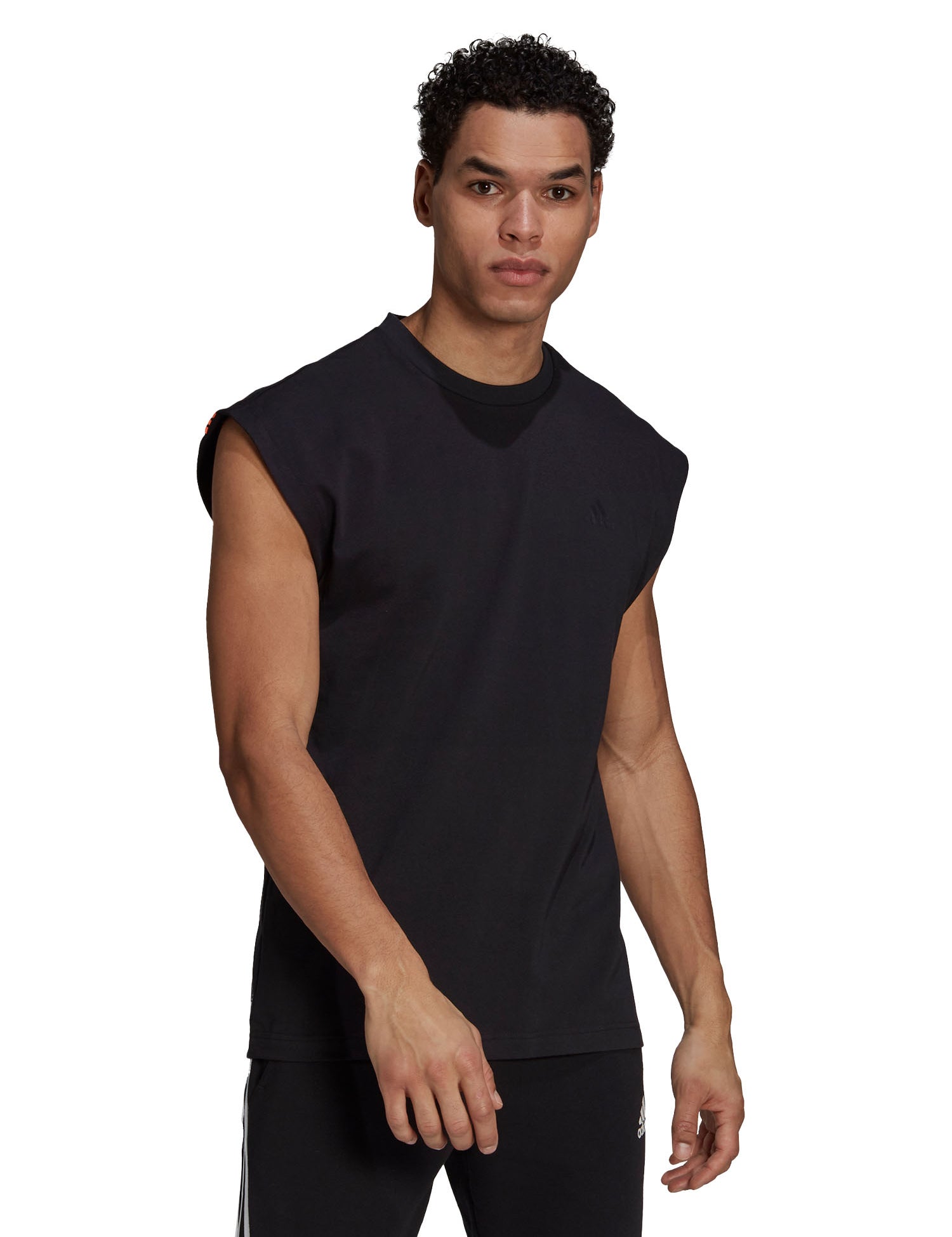 T-shirt Nero Adidas Performance