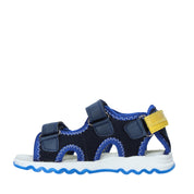 Sandali con strappi Blu Docksteps