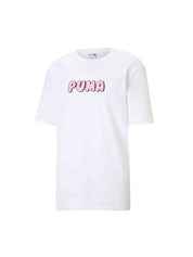 T-shirt Bianco Tee 002 Puma