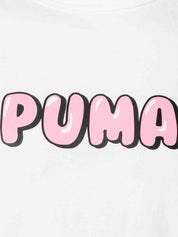 T-shirt Bianco Tee 002 Puma